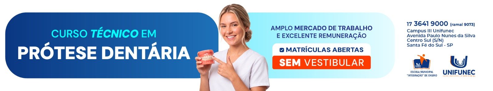 Vestibular agendado Unifunec